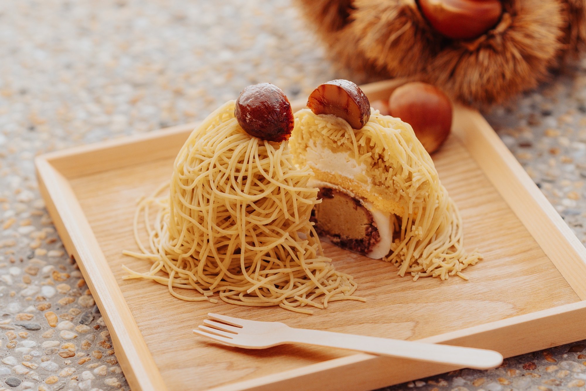 栗きんとん大福モンブラン